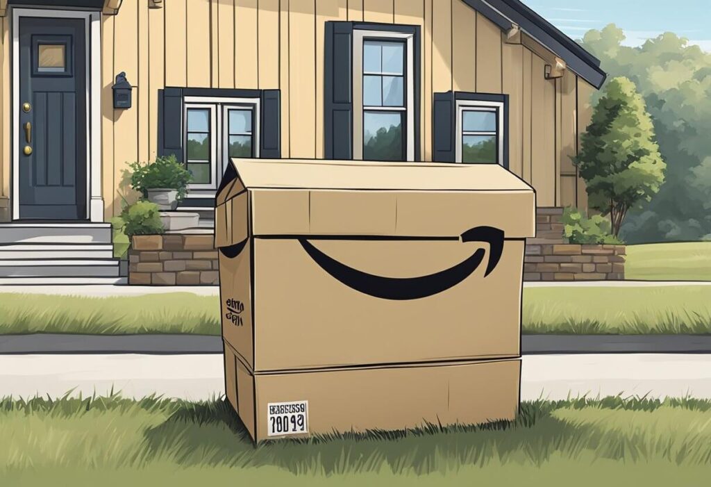 how to properly enter a po box address for delivery on amazon
