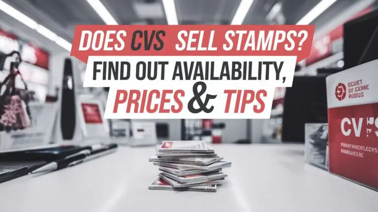 Does CVS Sell Stamps