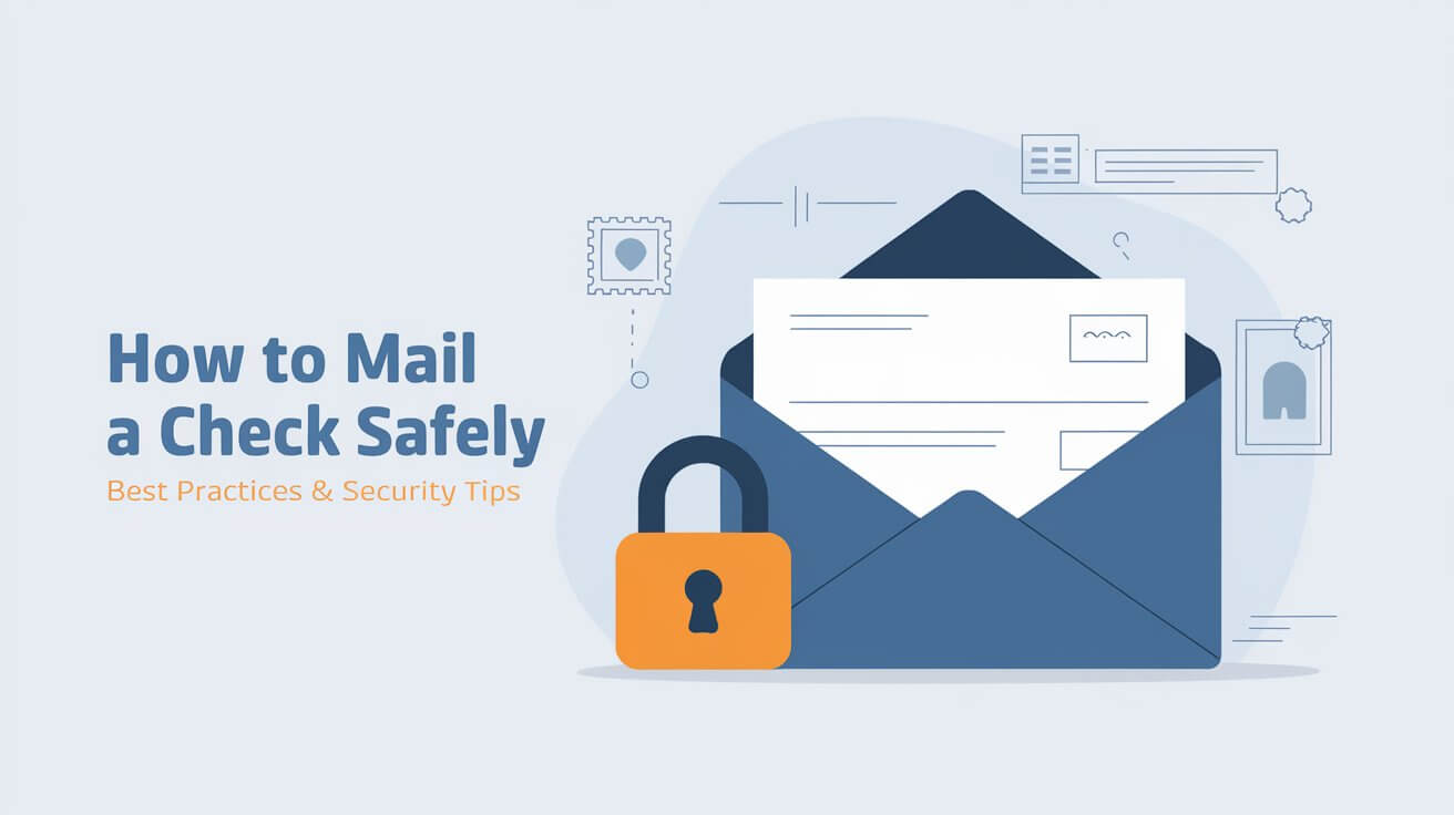 How to Mail a Check Safely