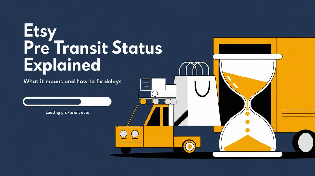 What Does Pre Transit Mean on Etsy and How to Resolve It